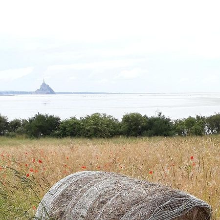Gite La Bulle En Baie, Proche Mont Saint-Michel, Au Calme, Pour 4 Pers Crollon Exteriör bild