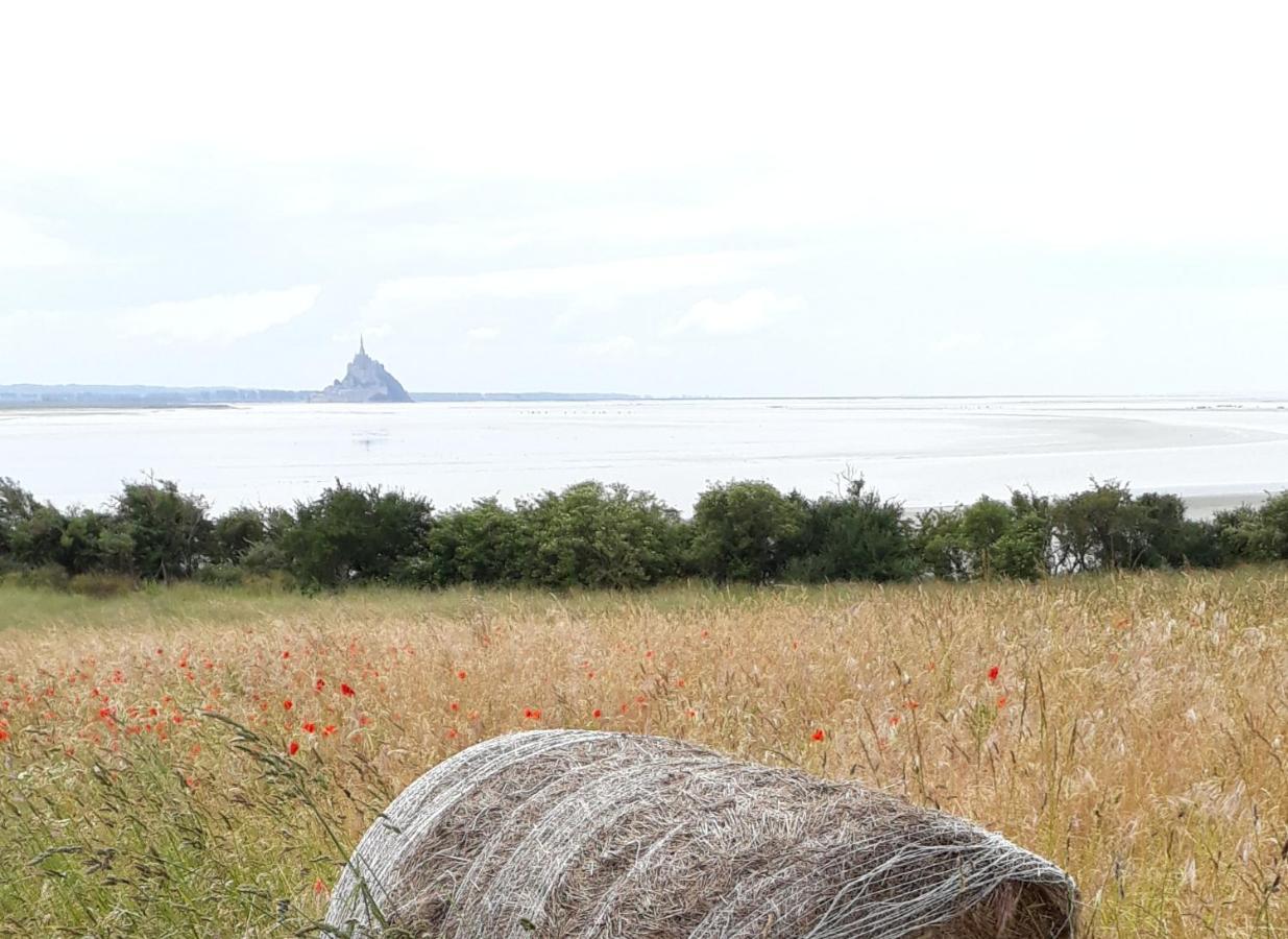 Gite La Bulle En Baie, Proche Mont Saint-Michel, Au Calme, Pour 4 Pers Crollon Exteriör bild